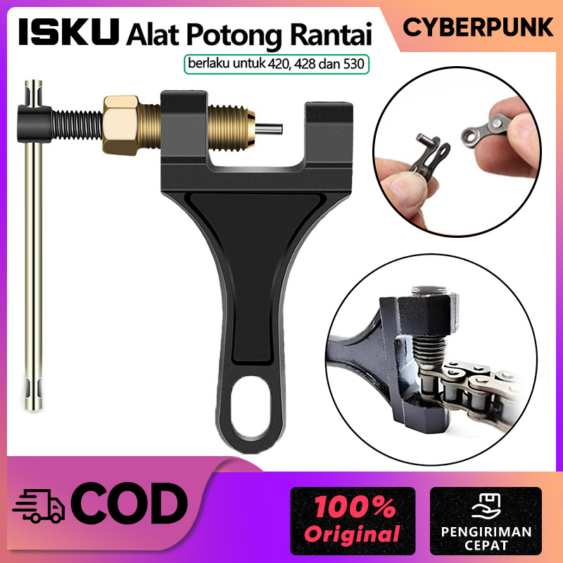 IKU motorcycle chain breaker cutting tool bicycle chain can be used to cut chain Harga 37,000 rupiah*Gratis Ongkir