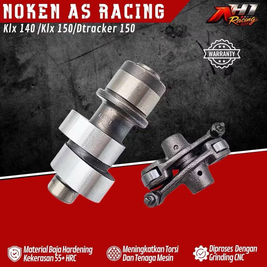 Noken camshaft package as Cam AH1 racing KLX 150 KLX 140 dtracker 150 set RRA trigger roller Harga 120,000 rupiah*Gratis Ongkir