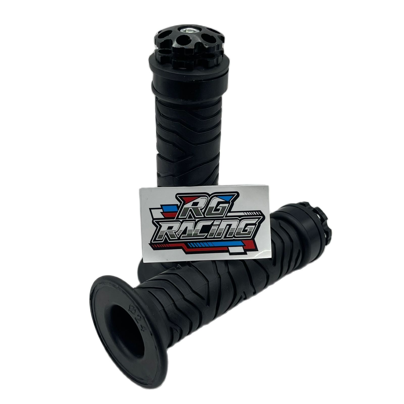 HANDGRIP GRIP ULIR RING KARET EMPUK + JALU STANG FULL CNC UNIVERSAL rg racing Harga 22,000 rupiah*Gratis Ongkir