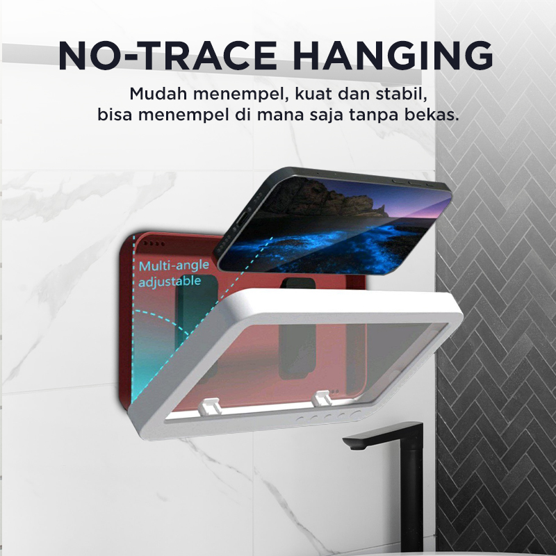 kasus tahan air ponsel case hp holder kotak penyimpanan handphone