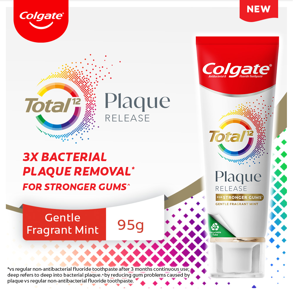 Colgate Total Plaque Release Gentle Fragrant Mint view 5