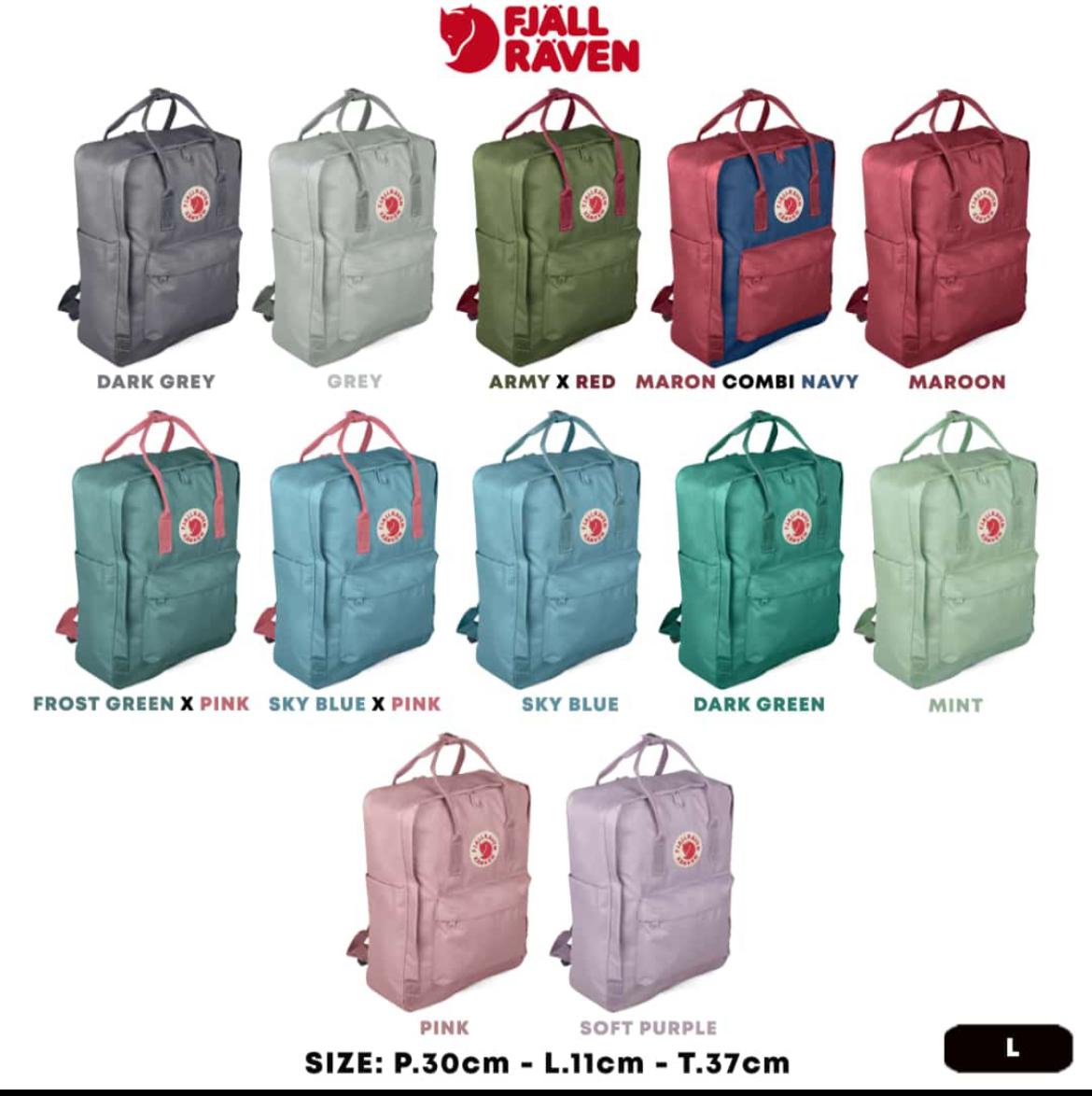 TAS KANKEN LARGE Tas Kanken Untuk Anak Tas Kanken Berbagai Warna