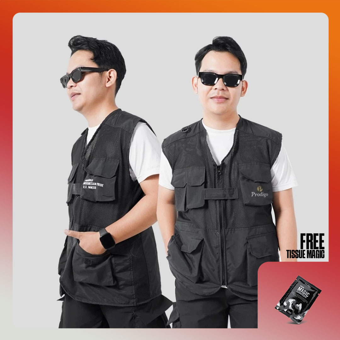 Prodigo * serimpi tactical vest multifunctional outdoor tactical vest I field vest I cargo vest I mesh vest men Harga 169,999 rupiah*Gratis Ongkir