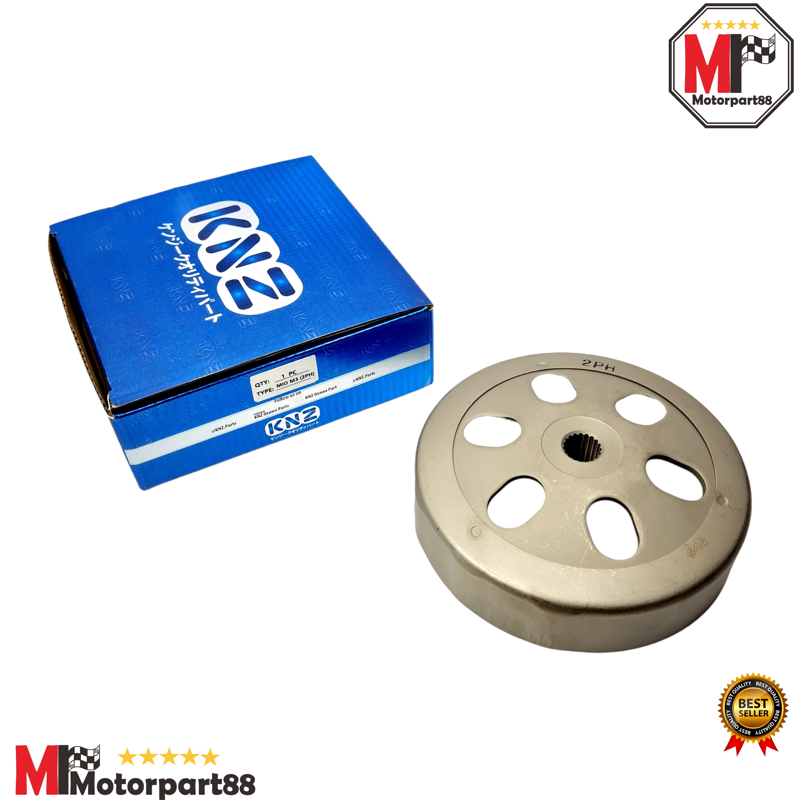 Rumah Kuku Perak double canvas clutch Matic Mio M3 xride 125 Fino 125 soul GT 125 KNZ Harga 71,550 rupiah*Gratis Ongkir