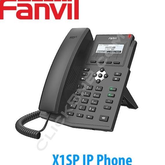 PROMOSI - FANVIL X1SP ENTRY LEVEL IP PHONE [POE & HD VOICE] Harga 1,030,000 rupiah*Gratis Ongkir
