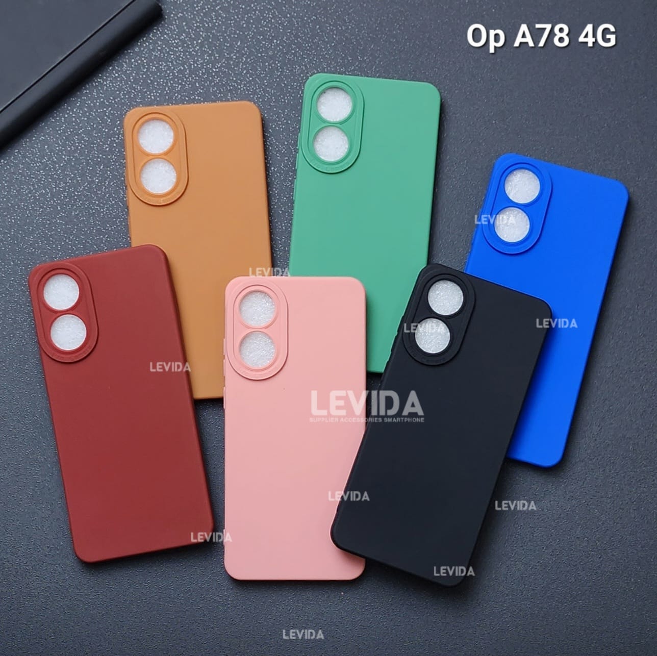 Oppo A78 4G Softcase Macaron Pro Kamera Oppo A78 4G Case Resistant