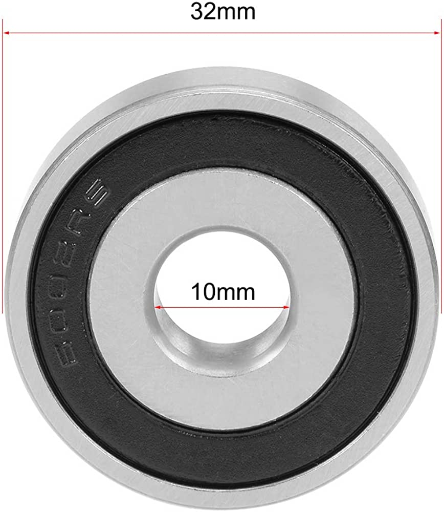 HG Bearing 6002-10 2RS uk 10x32x9 isi kemasan 1 pcs Harga 8,500 rupiah*Gratis Ongkir