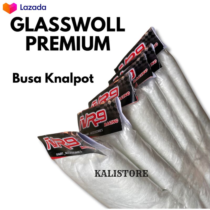 Super Heat Resistant Exhaust Glasswool – Anti-Burn Gaswool for Motorcycle Sound Dampening Harga 6,500 rupiah*Gratis Ongkir