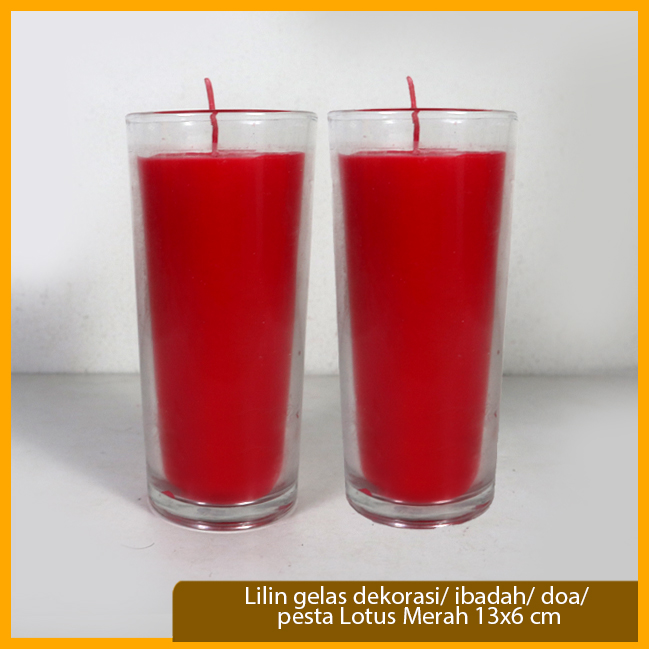 Glass candles decoration — worship