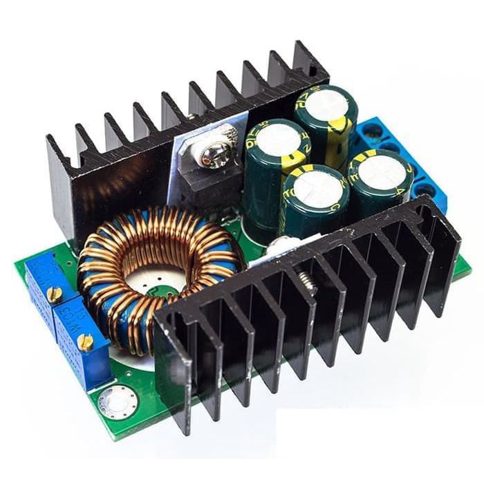 300W DC - Step Down Buck Converter 5-40V To 1.2-35V DC 9A 300W Module Harga 34,454 rupiah*Gratis Ongkir