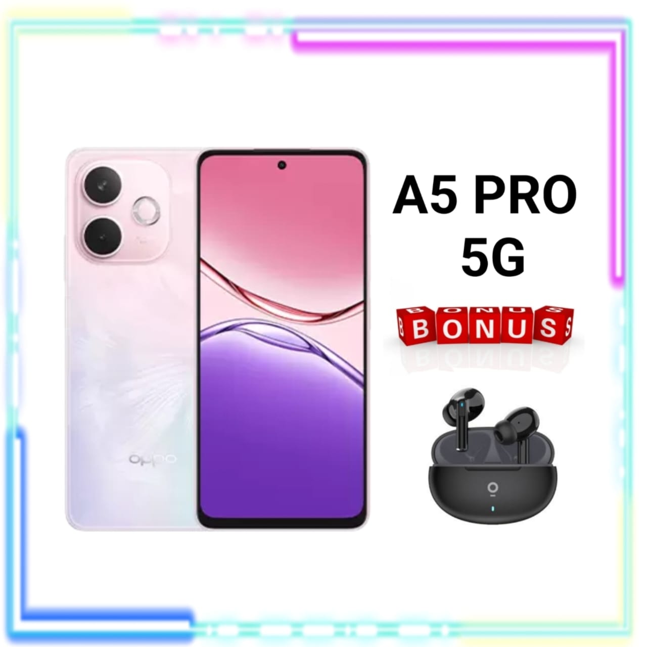 OPPO A5 PRO 5G / 4G 8/256 & 8/128 NEW GARANSI RESMI Giá 2,769,000 Đồng*Miễn phí vận chuyển