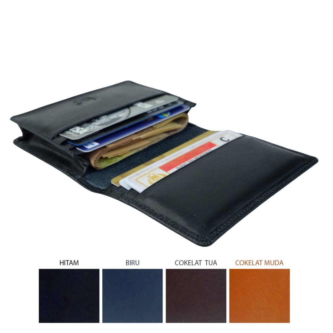 RHYM Card Holder - Dompet Kulit Sapi - Dompet Kartu Pria - R 23