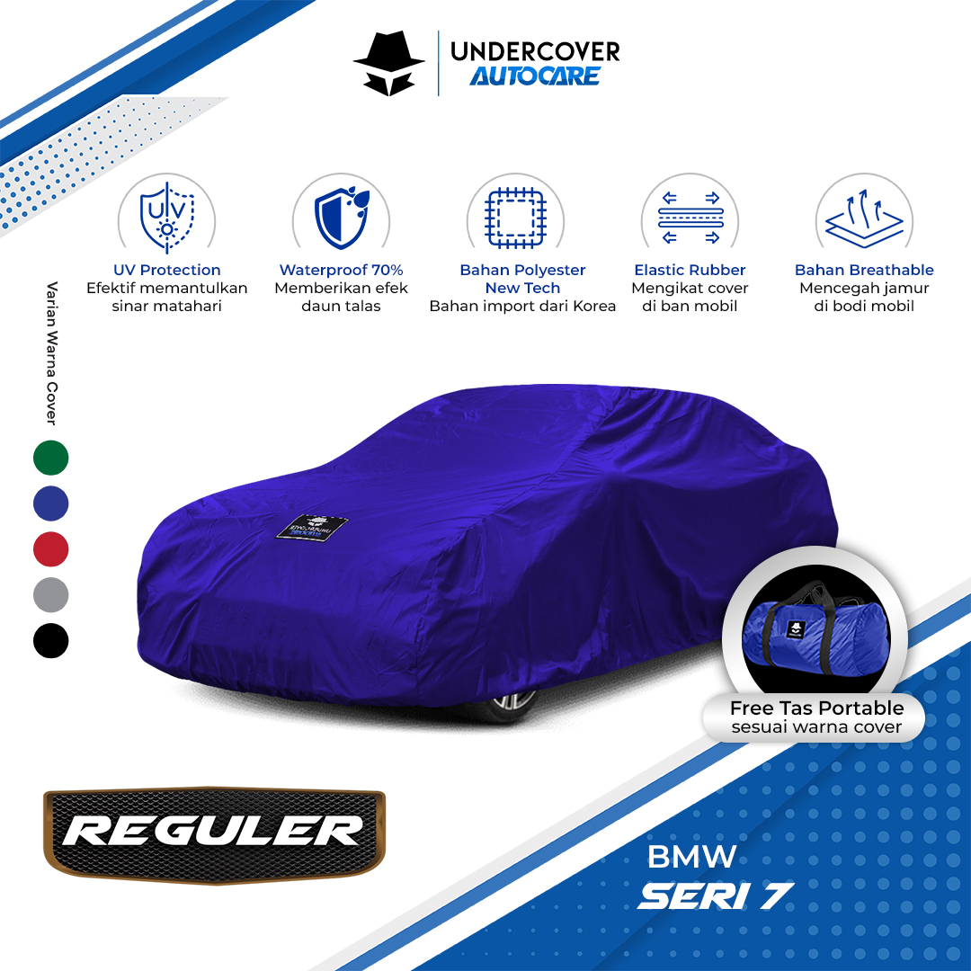 Undercover Autocare - Cover Mobil BMW Seri 7 Reguler Harga 317,000 rupiah*Gratis Ongkir