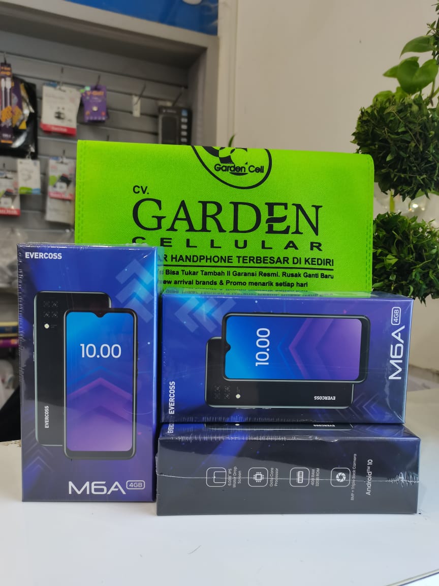 EVERCOSS M6A RAM 4/32GB GARANSI RESMI Harga 610,000 rupiah*Gratis Ongkir