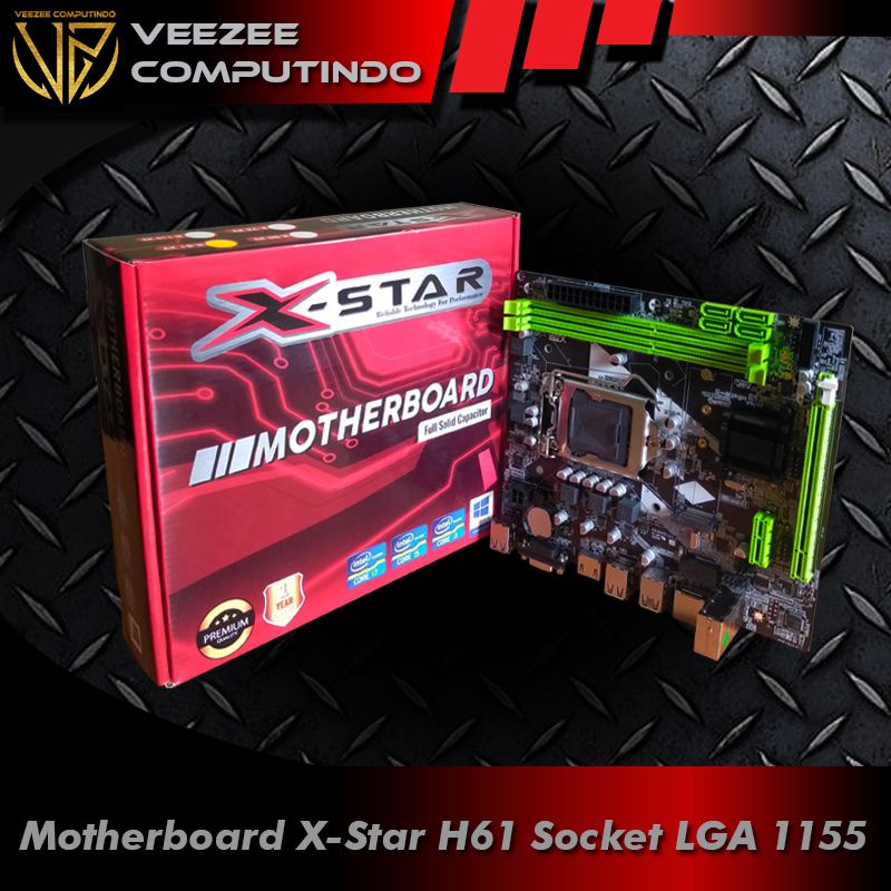 Motherboard X-Star H61 LGA 1155 NEW NVMe Lazada Lazada Indonesia