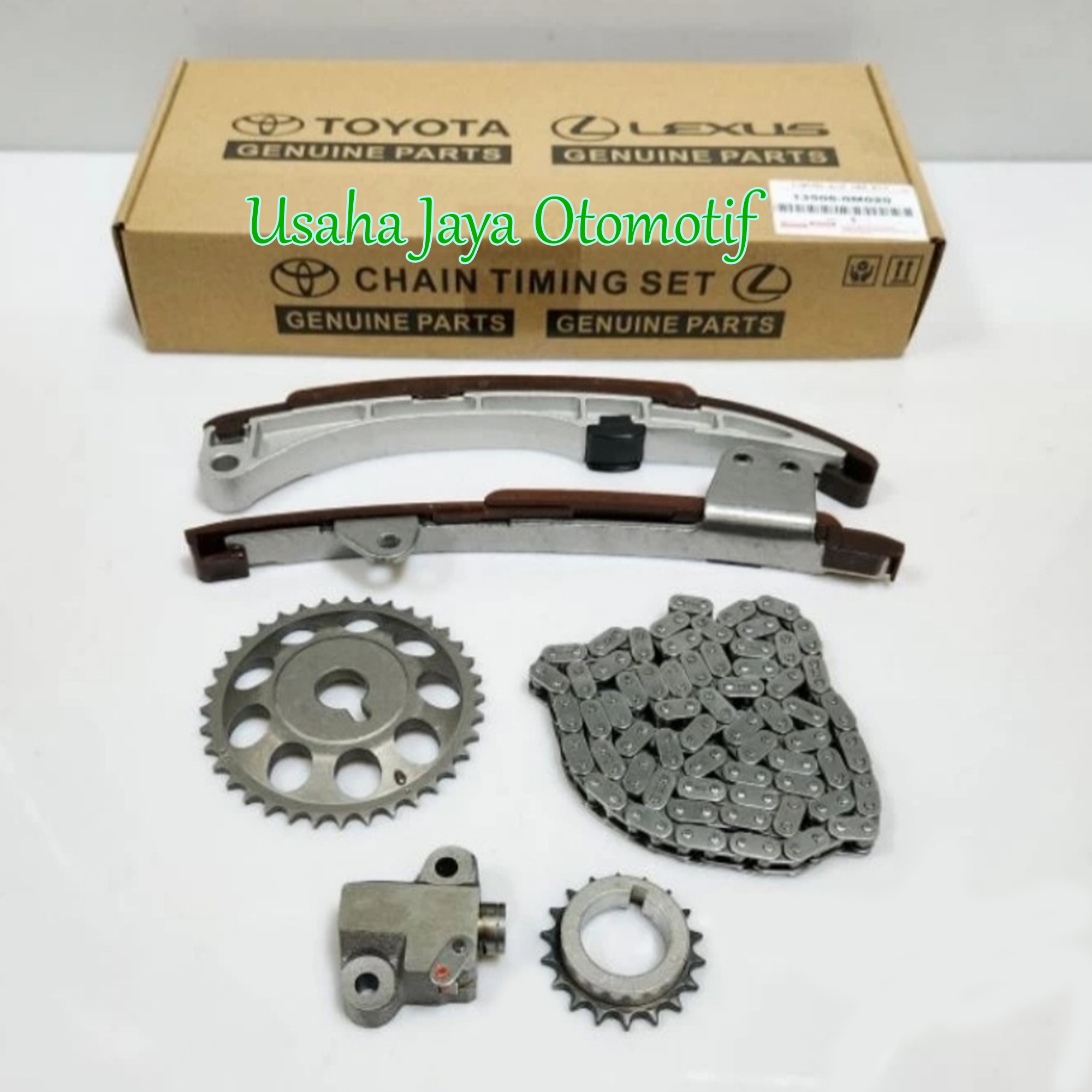 timing chain set rantai keteng kamrat set timing set vios yaris 2003-2013 agya Harga 475,000 rupiah*Gratis Ongkir