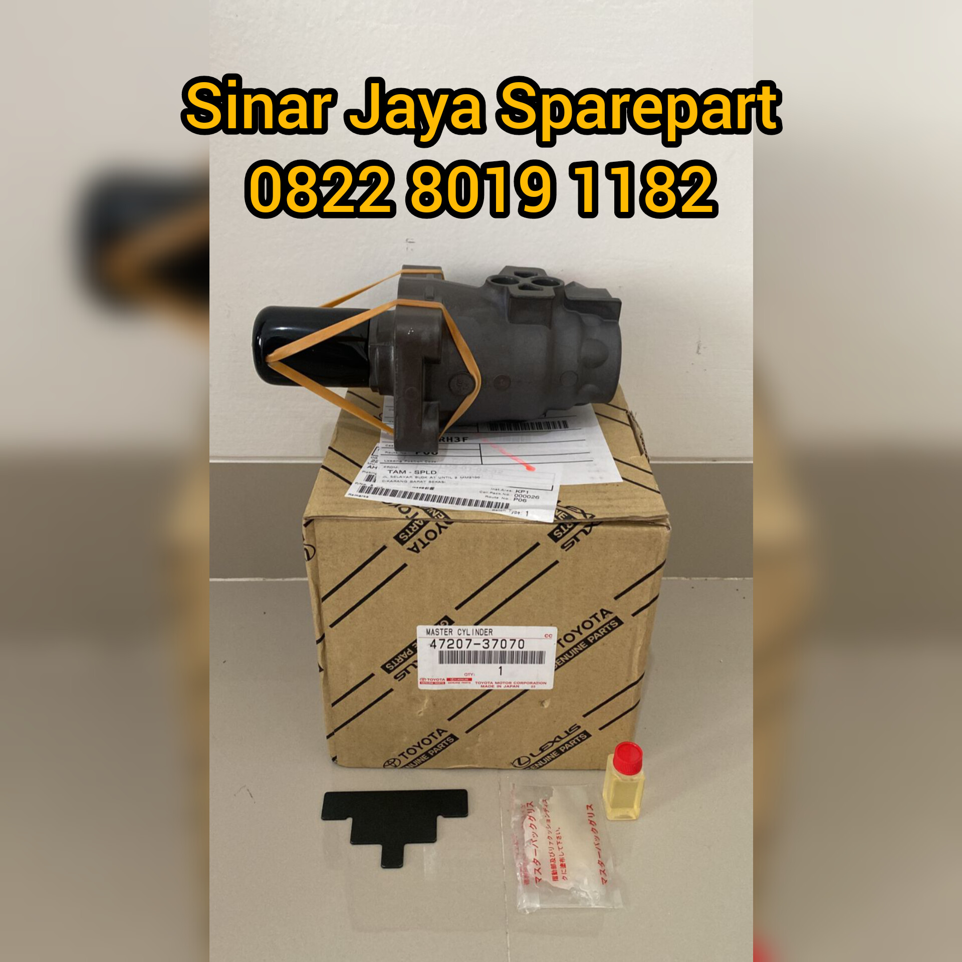 Master Rem Atas Toyota Dyna Saurus All Tipe Hino Dutro All Tipe Original 47207-37070 Harga 3,400,000 rupiah*Gratis Ongkir