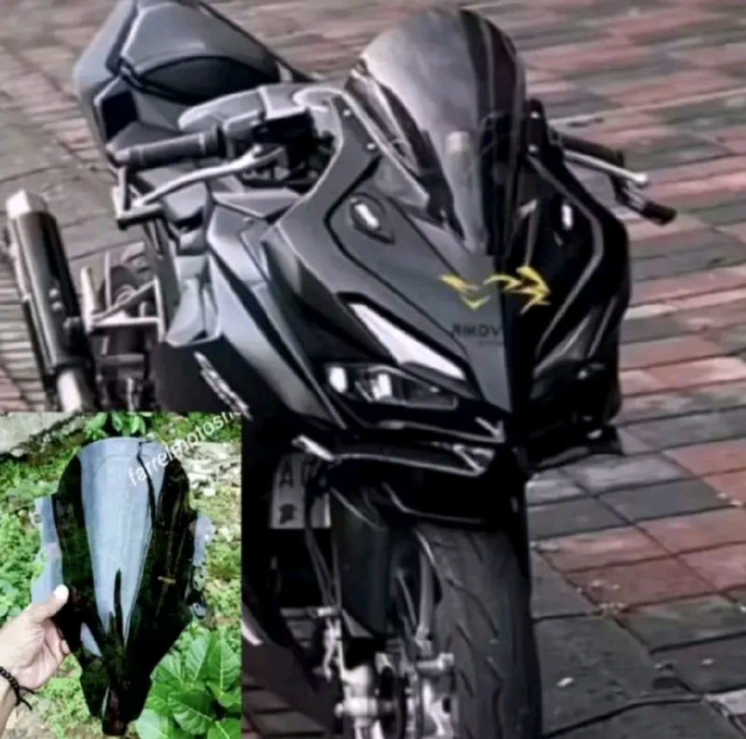 Visor Windshield Cbr 150R K45N 2021-2023 Model Jenong Ganteng Harga 55,800 rupiah*Gratis Ongkir