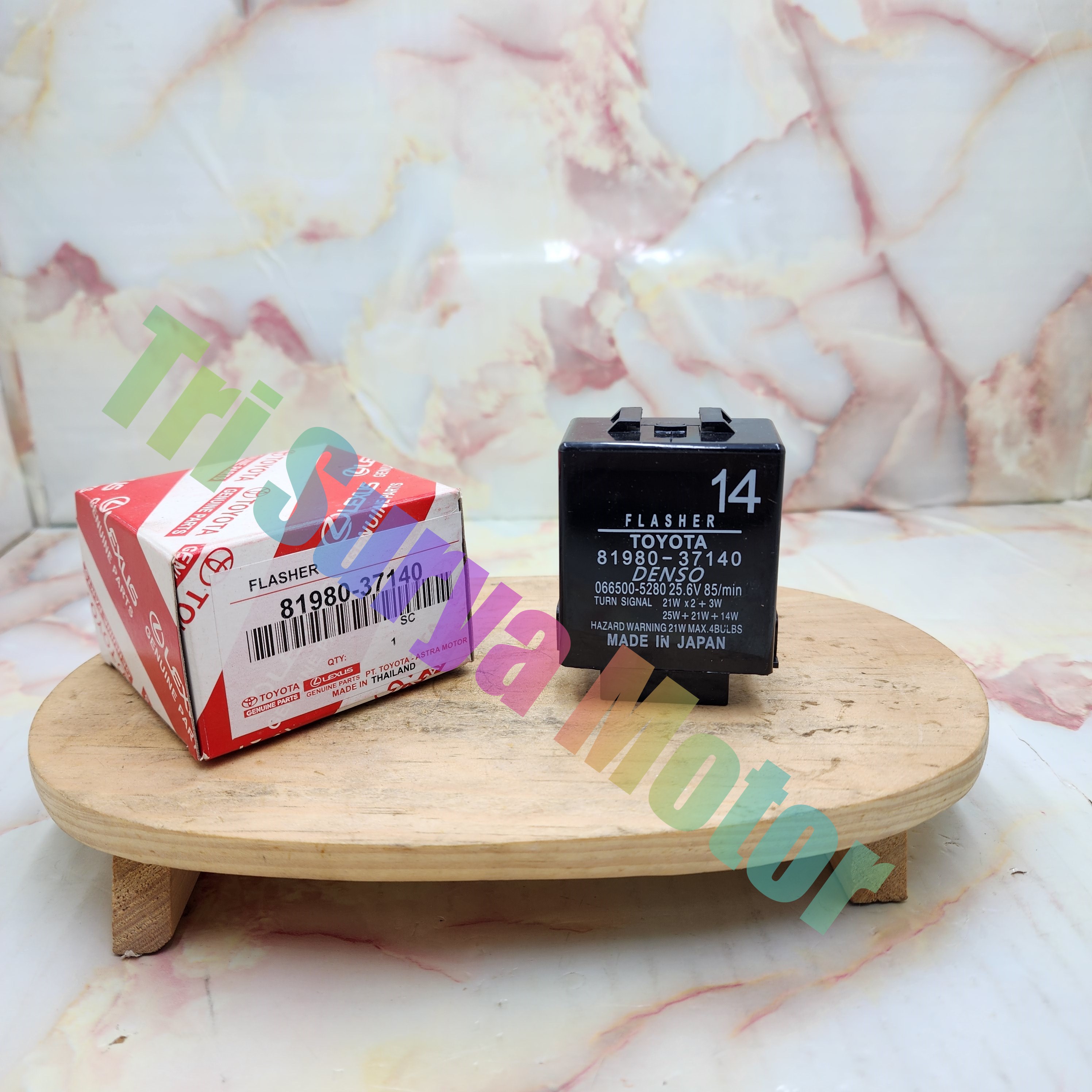 Flasher Reting Sen Flaser Dyna Ht125 24V Ht 125 81980-37140 mobil Harga 75,000 rupiah*Gratis Ongkir