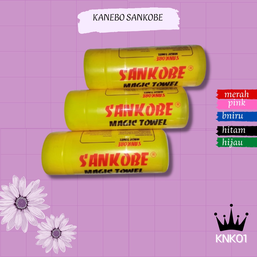 Lap Kanebo SANKOBE Magic Towel Harga 8,000 rupiah*Gratis Ongkir