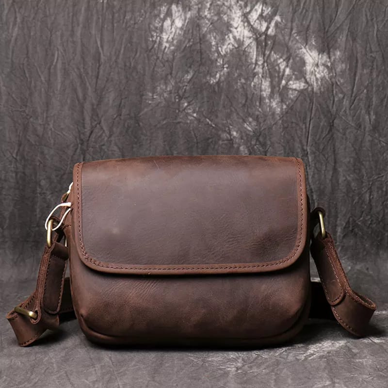 Tas Kulit Pria Selempang - Tas Pria Kulit Leather