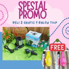 [BELI 2 GRATIS 1 BALON TIUP] KSB110 [SUPER PRAKTIS] POMPA ANGIN LISTRIK UDARA ELEKTRIK KISUBO POMPA KOLAM RENANG POMPA BAN RENANG KOMPA KASUR ANGIN