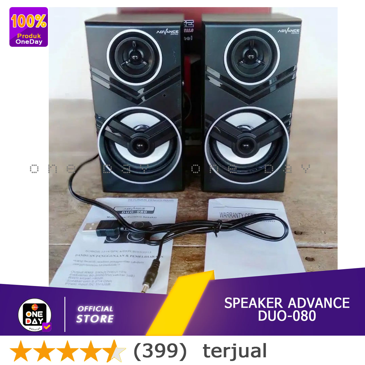 Speaker Portable Salon Advance Duo Df 80 Speaker Advance Speaker Komputer Salon Bass Lazada Indonesia