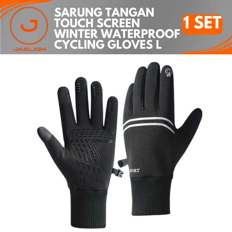 Sarung Tangan Touch Screen Winter Waterproof Cycling Gloves L Giá 62,000 Đồng*Miễn phí vận chuyển