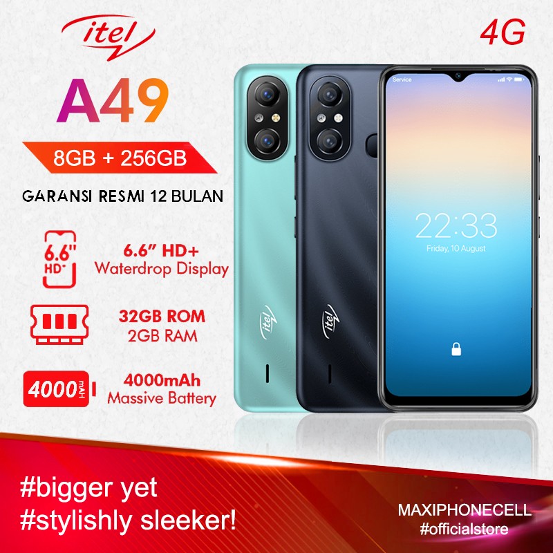 Itel Vision A49 Pro 2/32GB Ram Fulset Istimewa Harga  975,000 Ringgit*Penghantaran Percuma