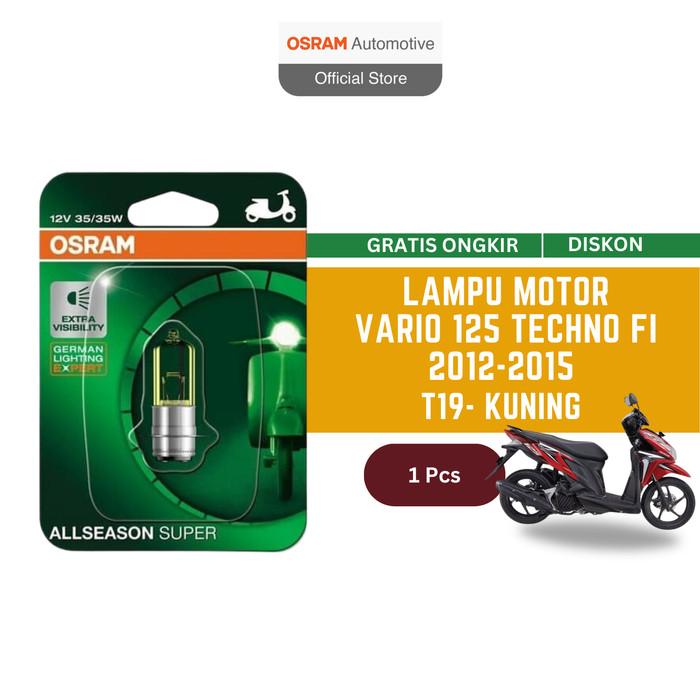 Osram Lampu Depan Motor Vario 125 Techno Fi 2012-2015 62337ALS Harga 50,100 rupiah*Gratis Ongkir