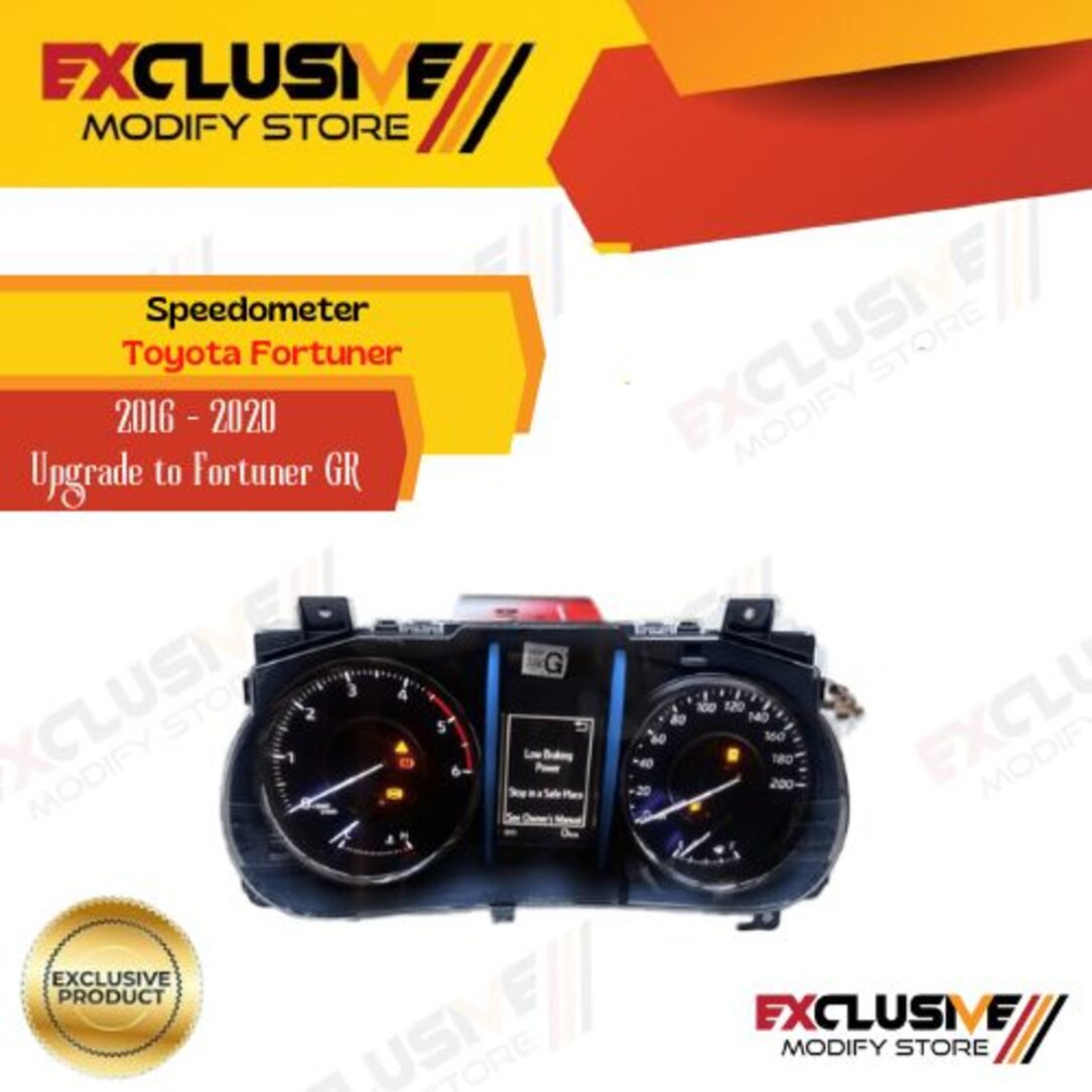 Speedometer Fortuner brand new upgrade to Fortuner GR 2.8 2023 Harga 7,500,000 rupiah*Gratis Ongkir