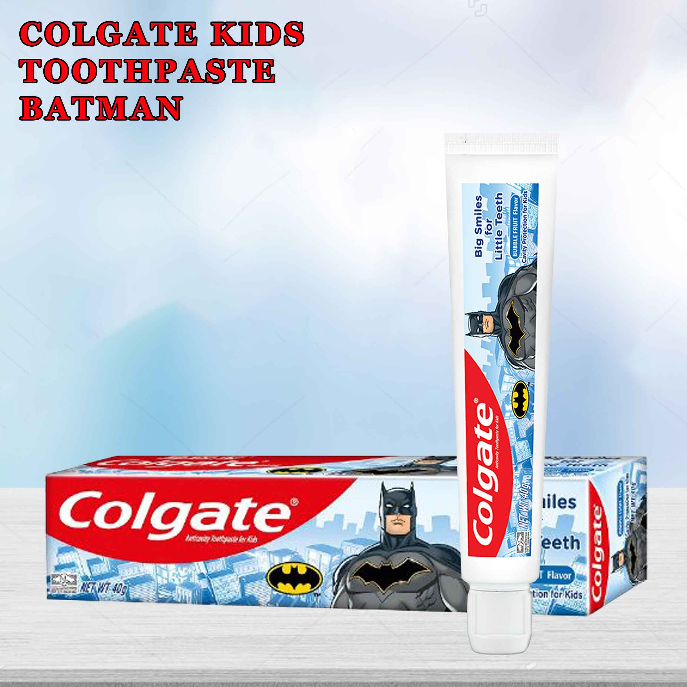 Colgate Kids / Pasta Gigi Anak / Batman Toothpaste / 40gr