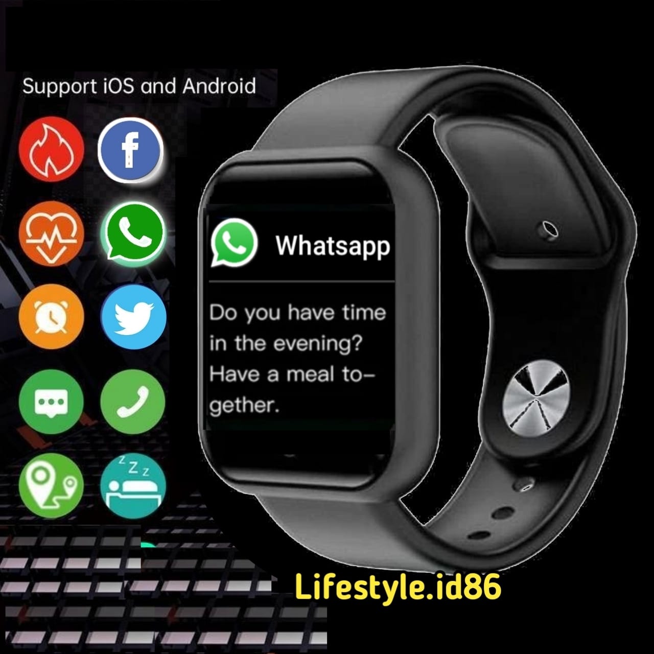 Jam Tangan Pintar Healty New Sport Dz09 A1 V8 U10 Camera control Music Live Monitor Led Remote Smartwatch Sensor Touch Button Pelacak kesehatan Cod Harga 94,320 rupiah*Gratis Ongkir