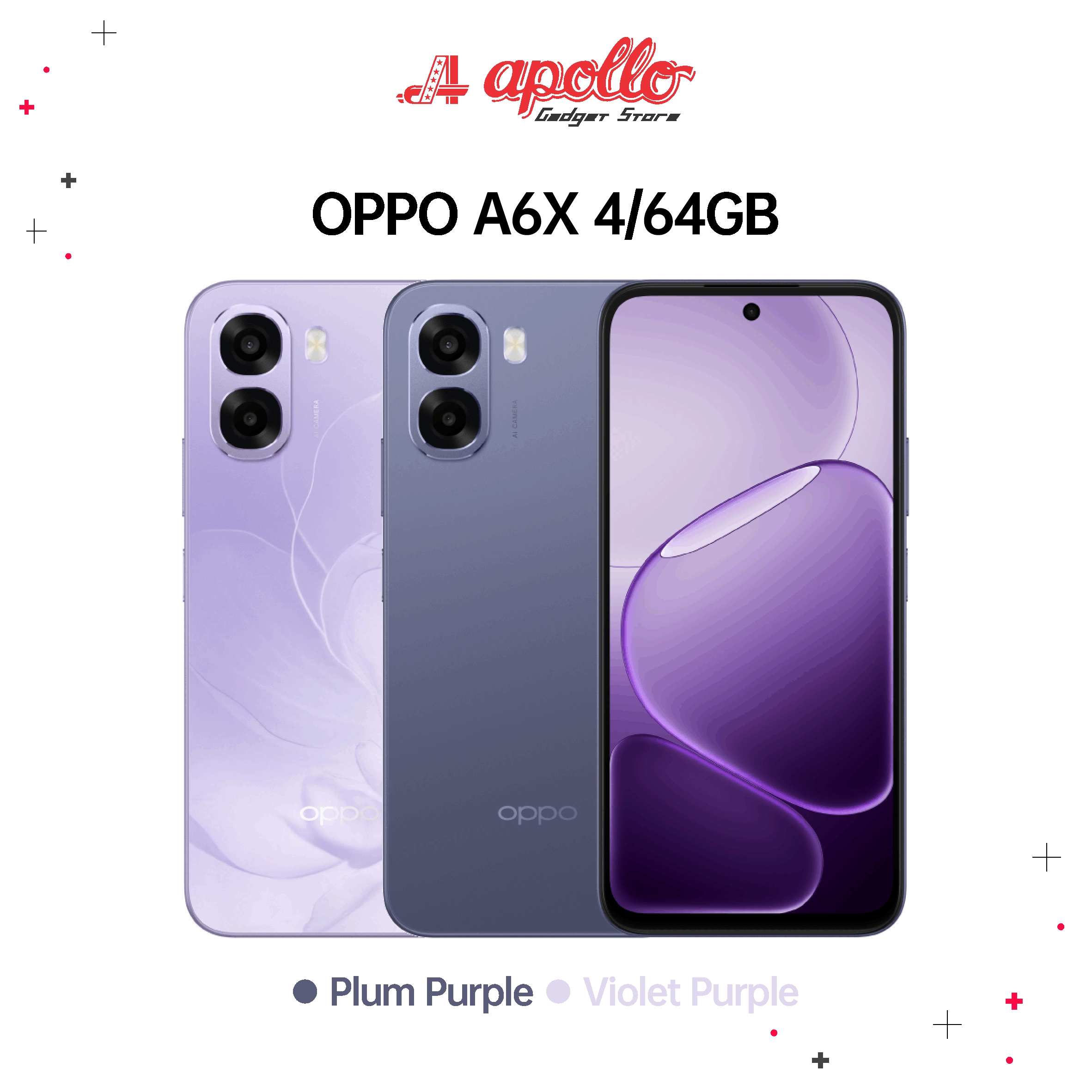 Oppo A6X 4/64Gb Official Indonesian Warranty Giá 1,599,000 Đồng*Miễn phí vận chuyển