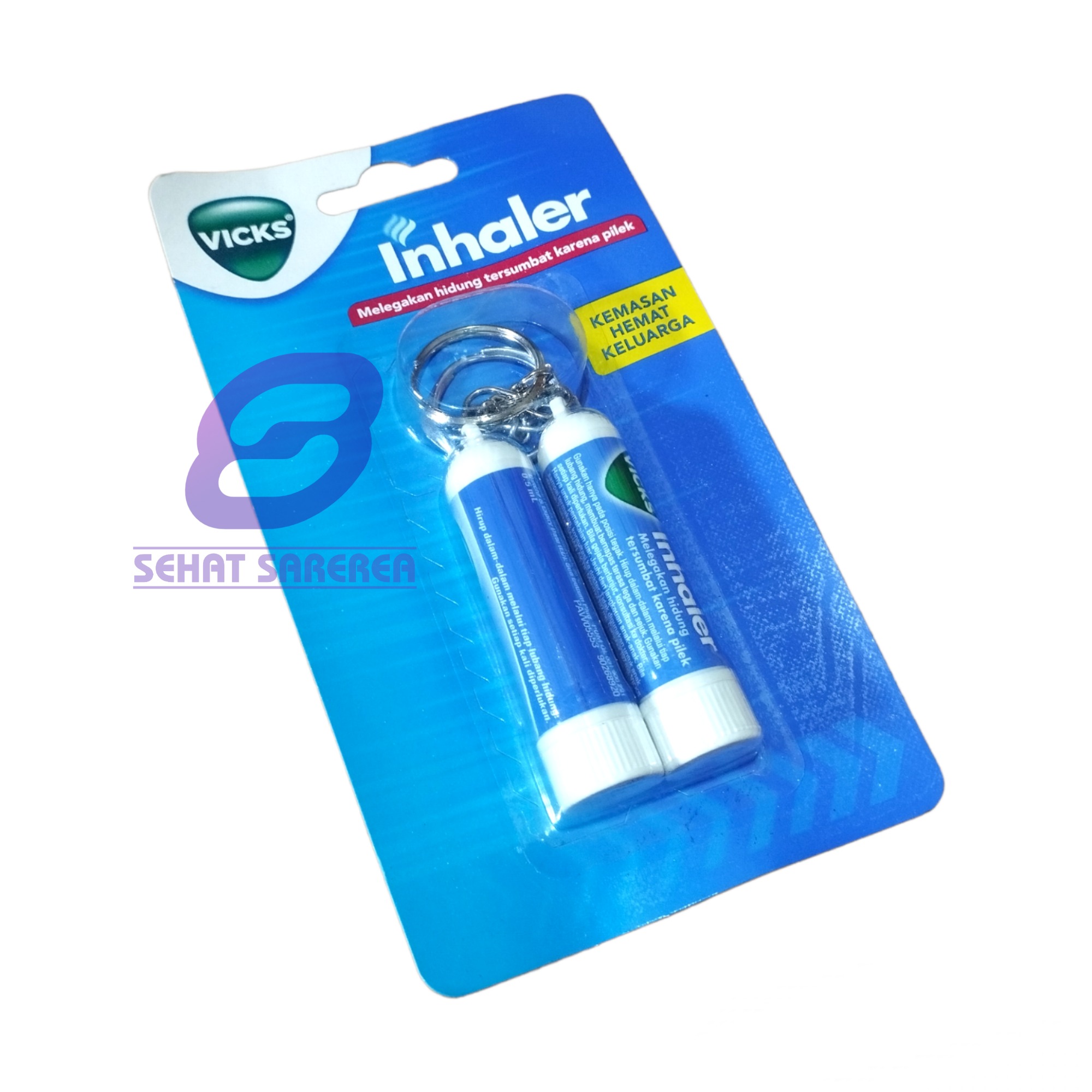 Vixs Inhaler - Jual Vixs Inhaler Terbaru Indonesia | Vicks Inhaler Keychain 0.5Ml | Vicks Vaporub Balsem 25Gr