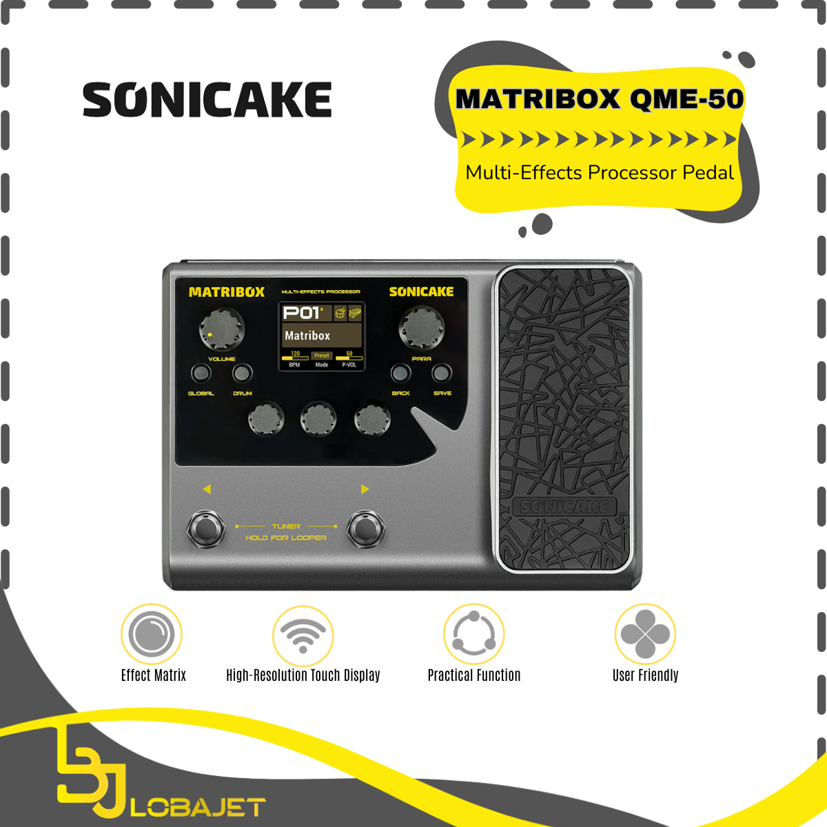 SONICAKE MATRIBOX QME-50 - Multi-Effects Processor Pedal - Efek