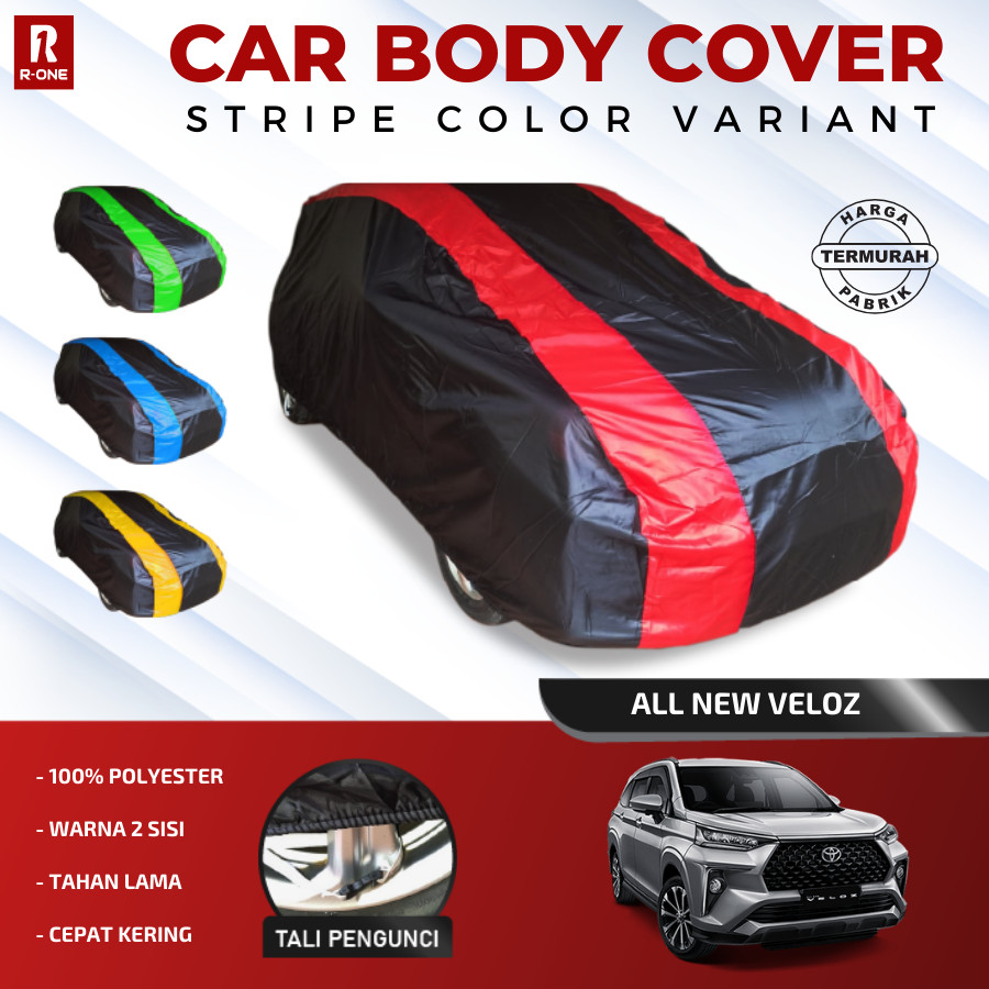 BODY COVER WARNA LIST 2 All New veloz Giá 160,000 Đồng*Miễn phí vận chuyển