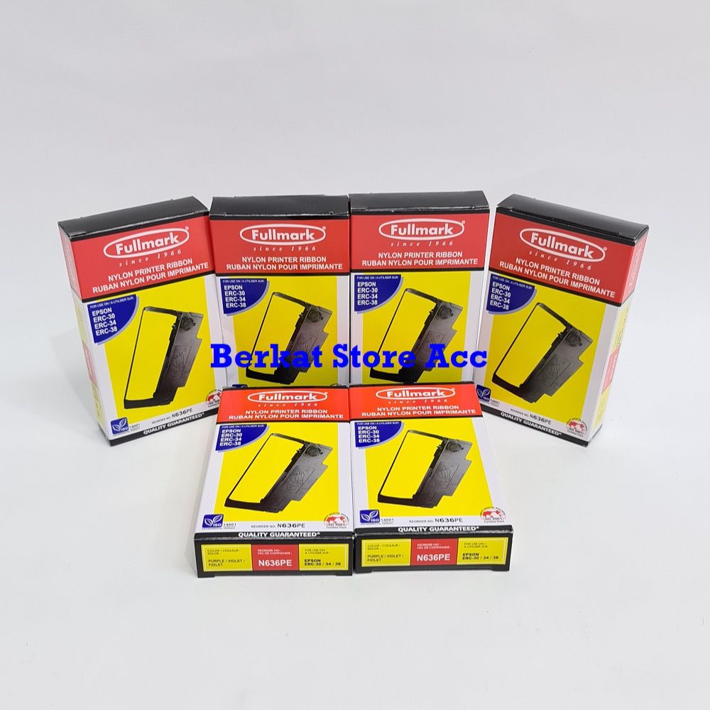 Pita Printer Kasir Fullmark ERC 38 Harga 17,500 rupiah*Gratis Ongkir