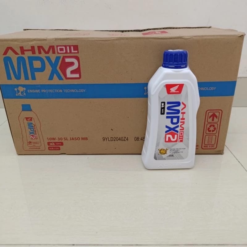Oli MPX2 1 DUS 800 ml AHM Oil Matic MPX 2 0.8L Harga 1,350,000 rupiah*Gratis Ongkir