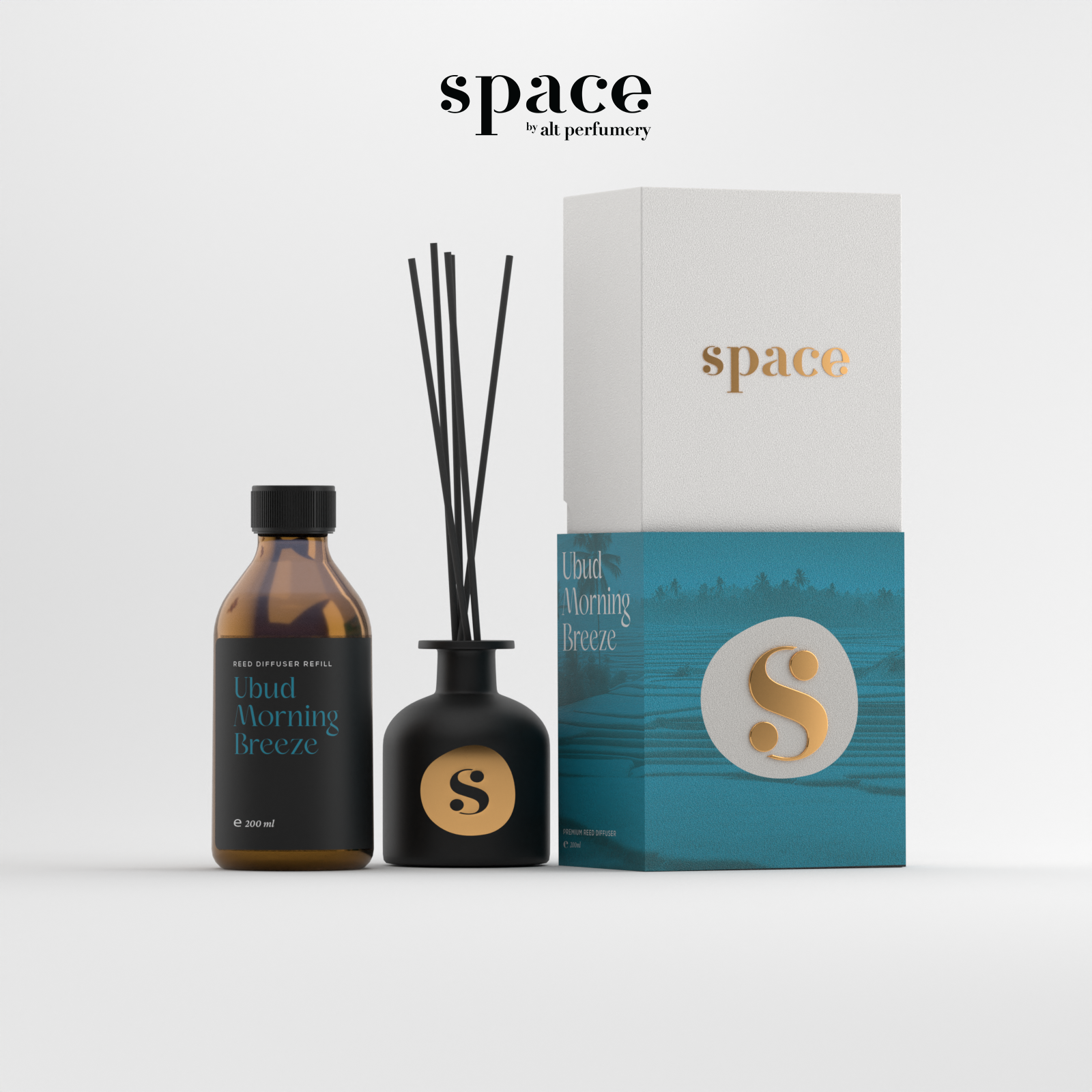 Ubud Morning Breeze – SPACE Reed Diffuser by Alt Perfumery - Perfect hadiah & Hampers