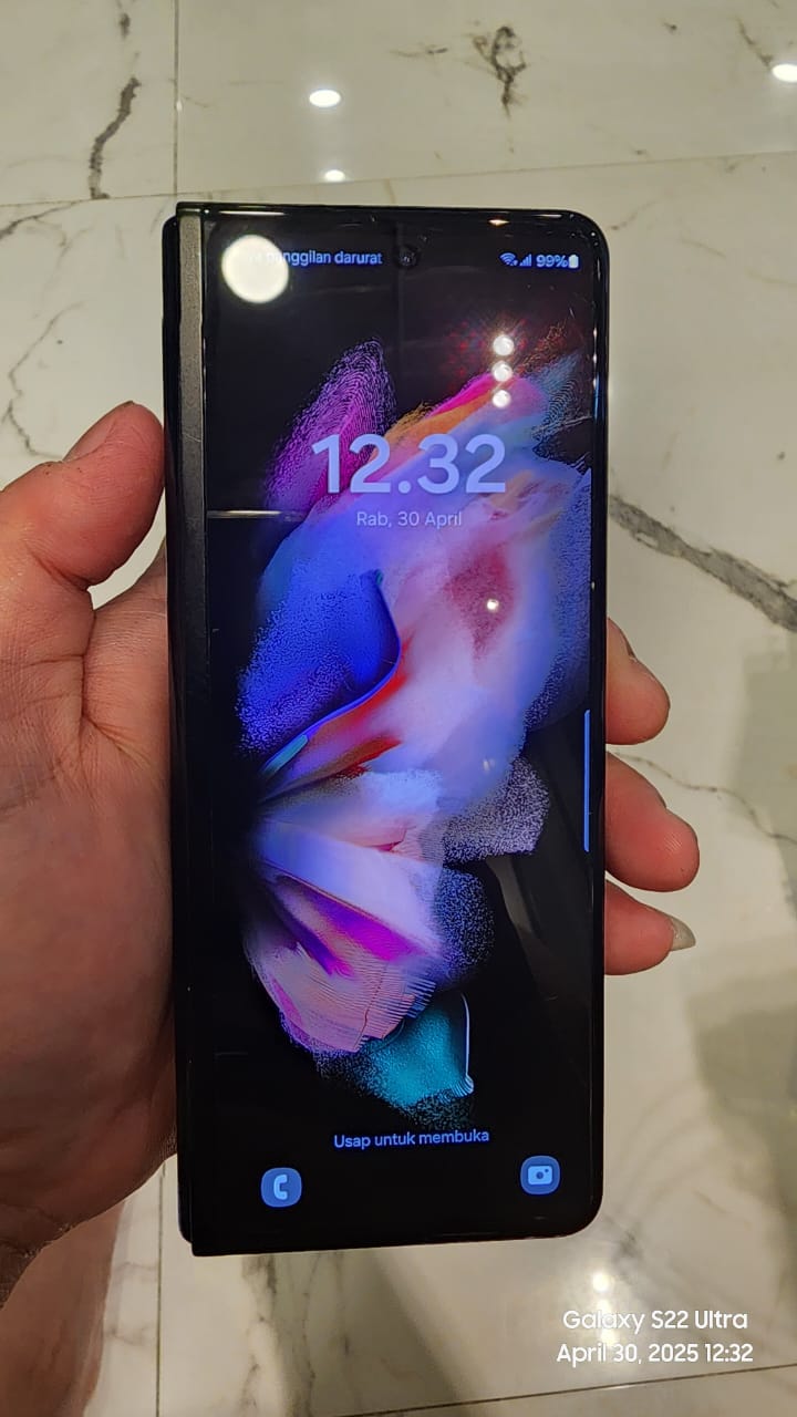 PROMO !!! Samsung Galaxy Z Fold 3 - RAM 12GB / ROM 256GB GARANSI RESMI ORIGINAL MINUS LAYAR DALAM OFF Harga  4,972,111 Ringgit*Penghantaran Percuma