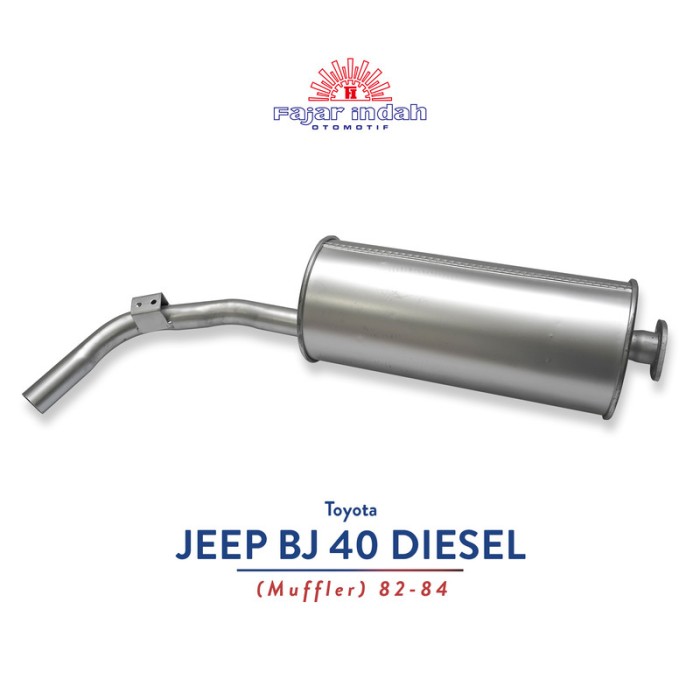Knalpot Mobil Toyota Muffler 82 - 84 - Jenama Tidak Ada Merek Harga 839,169 Ringgit*Penghantaran Percuma