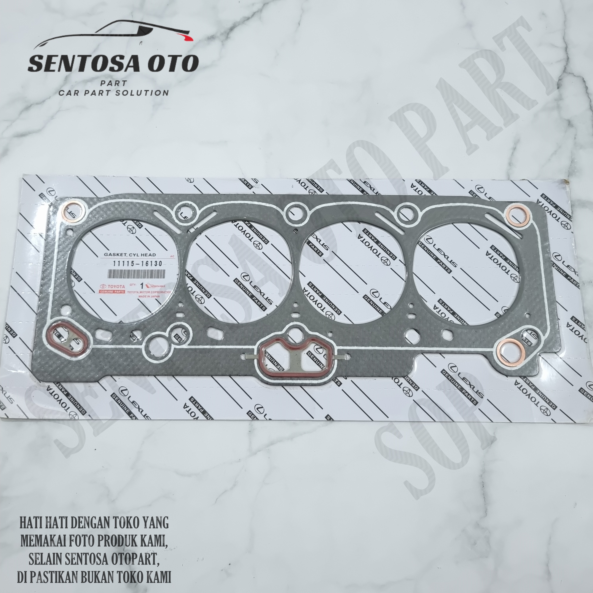 Packing Cylinder Head Paking Only Corolla Great P/N 11115-16130 Harga 40,000 rupiah*Gratis Ongkir