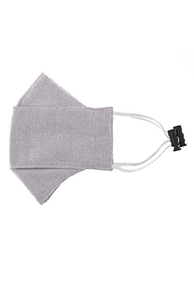 Hamlin Vente Masker Earloop Non Medis Breatheable 3 Layer Washable Material Premium Cotton ORIGINAL - Gray Harga 156,000 Ringgit*Penghantaran Percuma