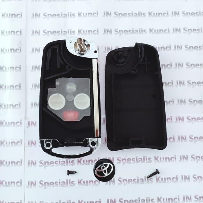 CASING REMOTE KUNCI (FILP KEY ) TOYOTA INNOVA ,VIOS,3 TOMBOL Harga  86,500 Ringgit*Penghantaran Percuma