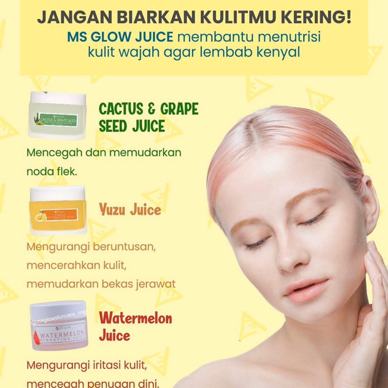 ms glow hydrating juice