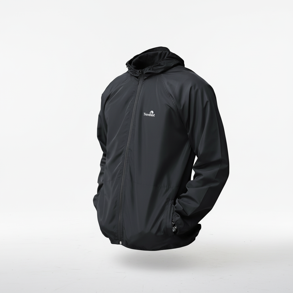 Troveast Urban Windbreaker Jacket Pocket Series Black Harga 199,000 rupiah*Gratis Ongkir