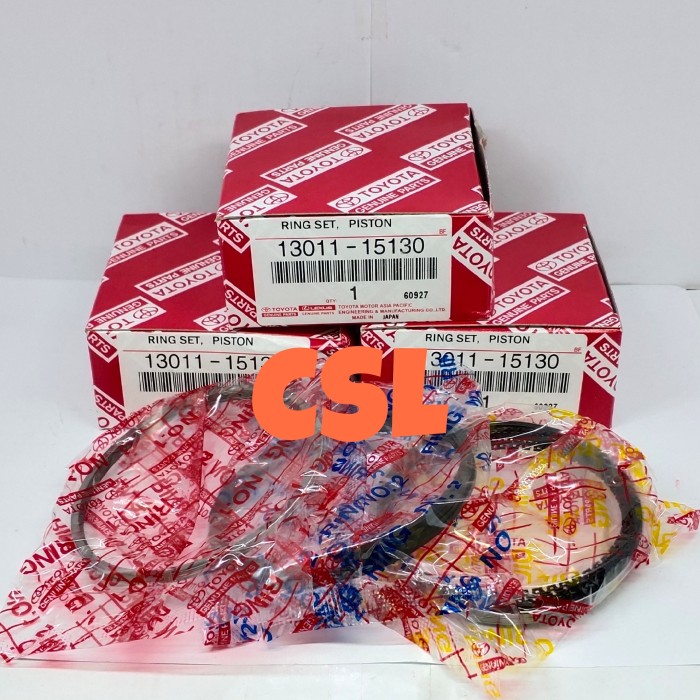 Toyota Soluna 15130 piston ring Seher ring Harga 285,000 rupiah*Gratis Ongkir