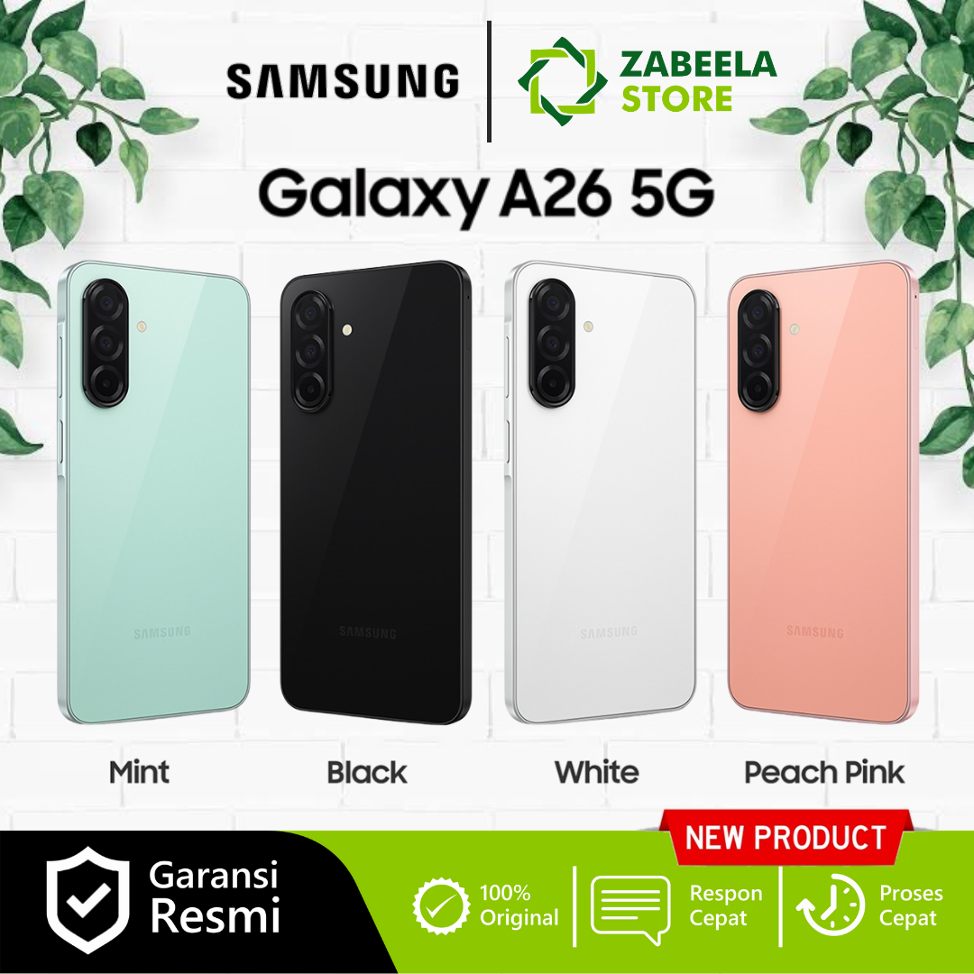 Samsung Galaxy A26 5G 256GB Terbaru Original Garansi Resmi Samsung Indonesia (SEIN) 1 Tahun Harga  3,929,000 Ringgit*Penghantaran Percuma