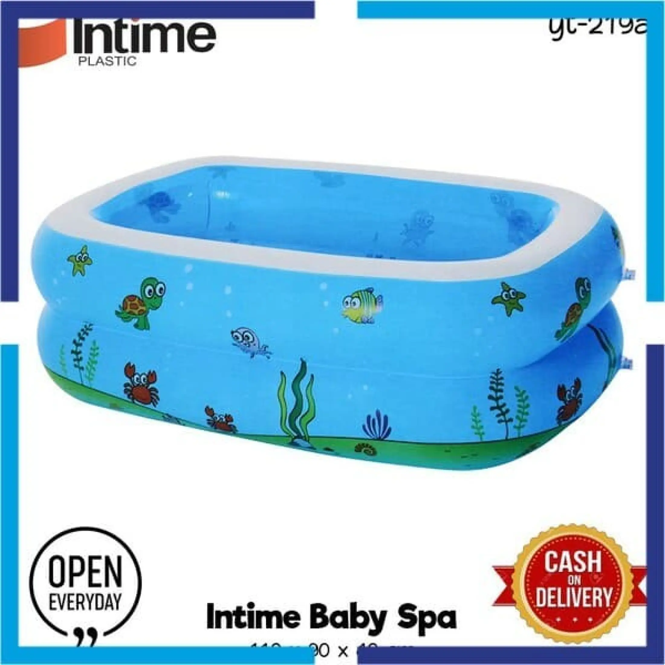 Jual Murah Kolam Intime Baby Spa Yt 219a Ukuran 110 X 90 X 40 Cm Lazada Indonesia